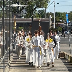 U Župi sv. Josipa proslavljena nedjelja Božjeg milosrđa procesijom ulicama župe